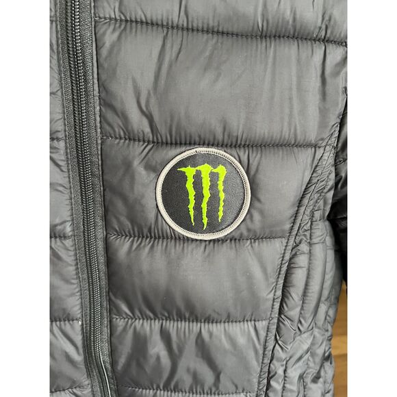 Official Monster Energy Women's Puffer Coat/Jacket - Picture 6 of 6